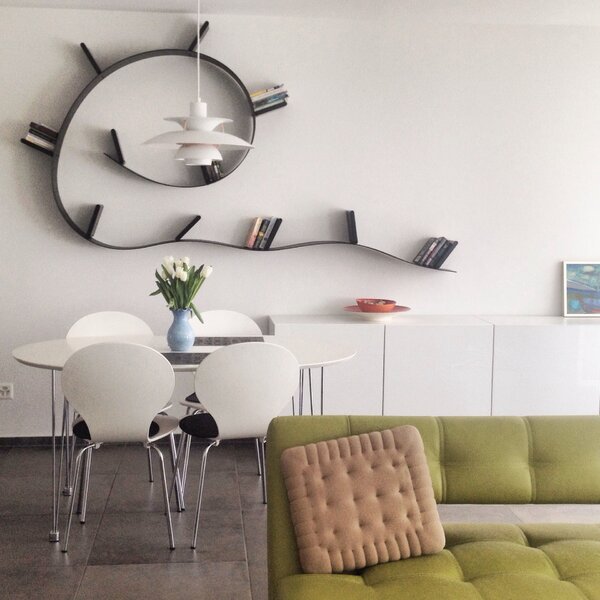Kartell designové police Bookworm 5