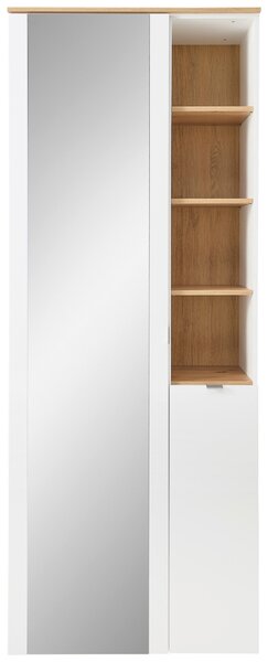 SKŘÍŇ NA ODĚV, bílá, dub artisan, 78/202/38 cm Xora - Šatní skříně, Online Only