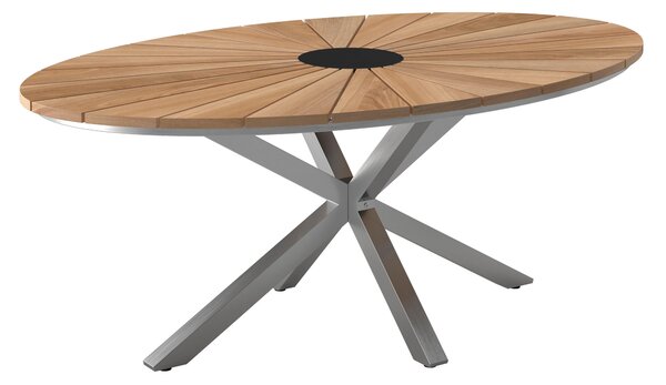 ZAHRADNÍ STŮL, dřevo, kov, 200/75/120 cm Ambia Garden - Online Only zahradní nábytek, Online Only