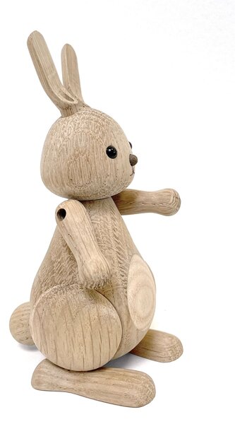 Dřevěný zajíček Oak/Ash Wood