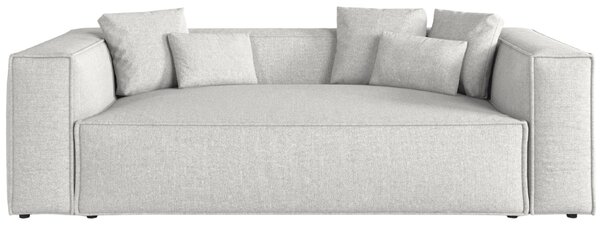 -25 % Dny MOMENTI– Cosmopolitan Design Světle šedá žinylková trojmístná pohovka Aveiro 220 cm