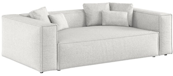 -25 % Dny MOMENTI– Cosmopolitan Design Světle šedá žinylková trojmístná pohovka Aveiro 220 cm