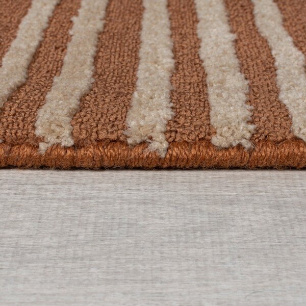 Běhoun v terakotové barvě 80x300 cm Kylo – Flair Rugs