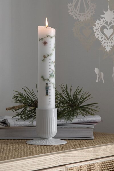 Porcelánový svícen Hammershøi White 10,5 cm