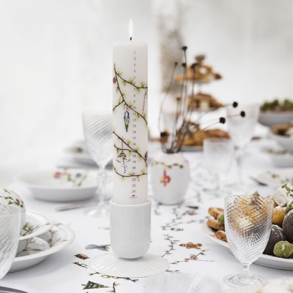Porcelánový svícen Hammershøi White 10,5 cm