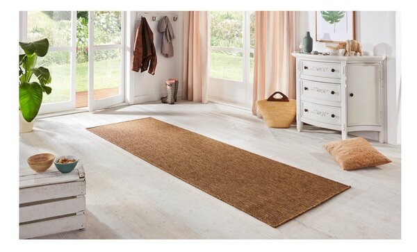 Hnědý vnitřní a venkovní koberec 80x150 cm Nature – Hanse Home