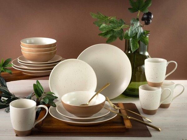 KOMBINOVANÁ SOUPRAVA, 16dílné, kamenina Creatable - Online Only nádobí, Online Only