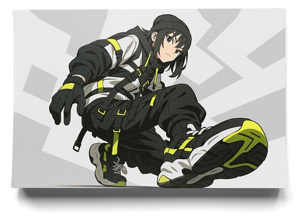 KRAFTHOUSE.EU Hikari Drip – stylový anime obraz na plátně | 100% bavlna | Různé rozměry Velikost: 30 x 20 cm