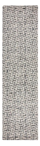 Šedý běhoun 80x300 cm Rhett – Flair Rugs