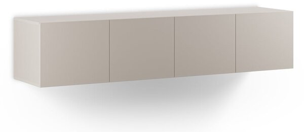 Krémový TV stolek 180x38x35 cm Daroca – Marckeric