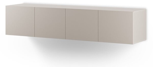 Krémový TV stolek 180x38x35 cm Daroca – Marckeric