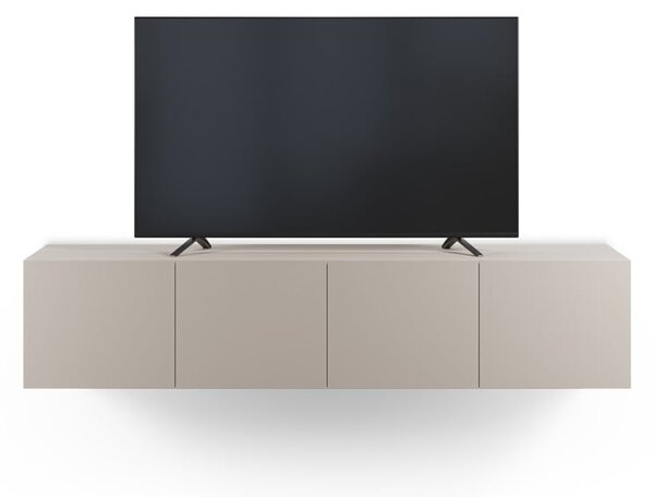 Krémový TV stolek 180x38x35 cm Daroca – Marckeric