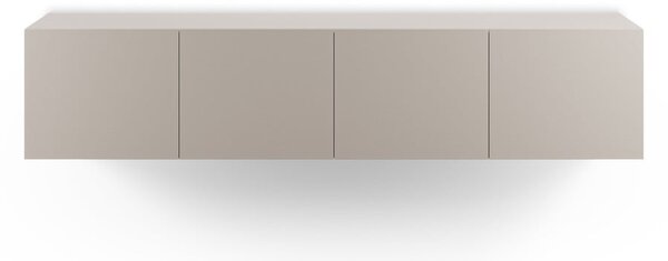 Krémový TV stolek 180x38x35 cm Daroca – Marckeric