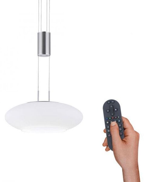 Paul Neuhaus Závěsné LED svítidlo Q-ETIENNE 38,5W, ø 35 cm, CCT 2700-5000K Barva: Mosaz