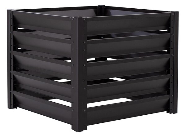 Kompostér Trestles KOMP1 1100x1100x1000 mm, 960 l, černý KOMP1-9005