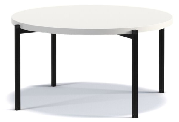 Konferenční stolek SIGMA, 84x43x84, bílá lesk