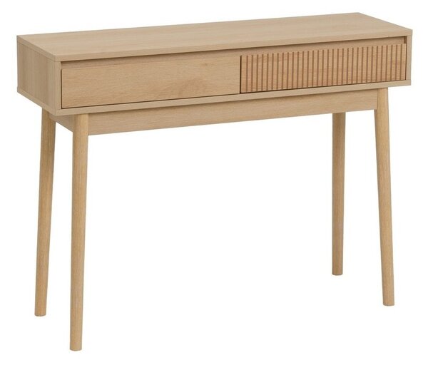 Konzolový stolek v přírodní barvě 30x100 cm Iona – Casa Selección
