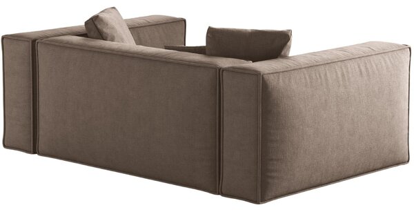 -25 % Dny MOMENTI– Cosmopolitan Design Hnědá dvoumístná pohovka Aveiro 180 cm