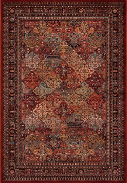 Osta, Kusový koberec Kashqai (Royal Herritage) 4309 300, 120x170, červená, obývací pokoj