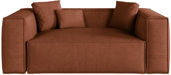 -25 % Dny MOMENTI– Cosmopolitan Design Terakotově oranžová dvoumístná pohovka Aveiro 180 cm