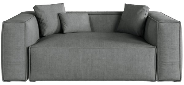 -25 % Dny MOMENTI– Cosmopolitan Design Šedá dvoumístná pohovka Aveiro 180 cm