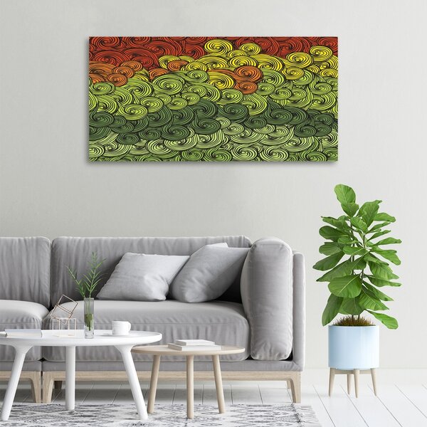 Foto obraz canvas Barevné vlny oc-50319349
