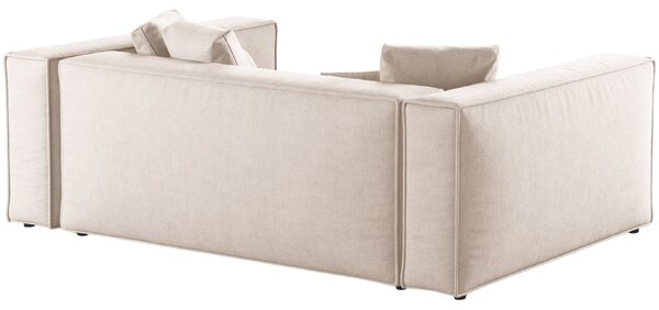 -25 % Dny MOMENTI– Cosmopolitan Design Béžová trojmístná pohovka Aveiro 220 cm