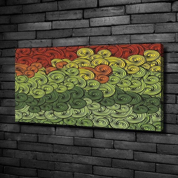 Foto obraz canvas Barevné vlny oc-50319349