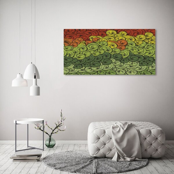 Foto obraz canvas Barevné vlny oc-50319349