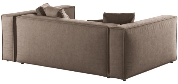 -25 % Dny MOMENTI– Cosmopolitan Design Hnědá trojmístná pohovka Aveiro 220 cm