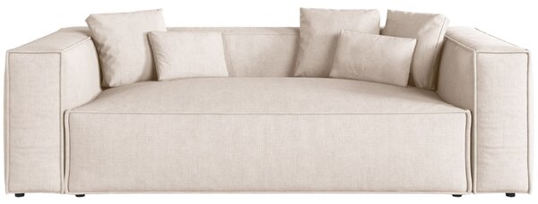 -25 % Dny MOMENTI– Cosmopolitan Design Béžová trojmístná pohovka Aveiro 220 cm