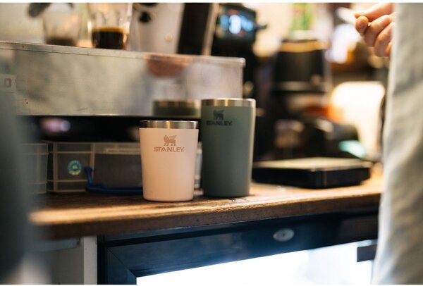 Světle růžový termo hrnek z nerezové oceli 230 ml Café-To-Go Travel Mug Rose Quartz – Stanley