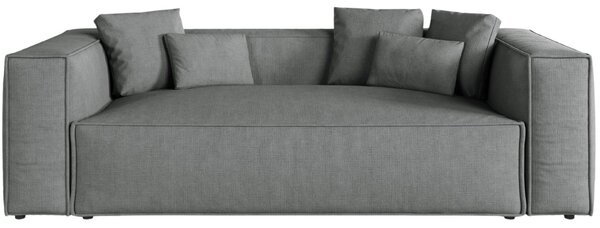 -25 % Dny MOMENTI– Cosmopolitan Design Šedá trojmístná pohovka Aveiro 220 cm