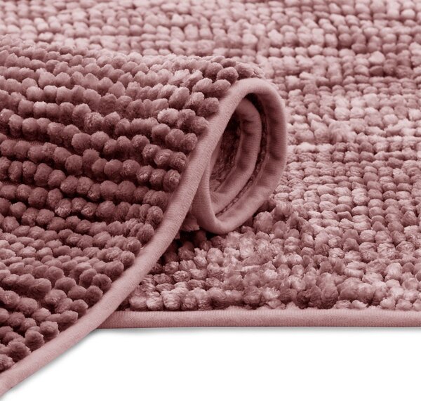 Růžová koupelnová předložka 70x120 cm Bati – Restilo