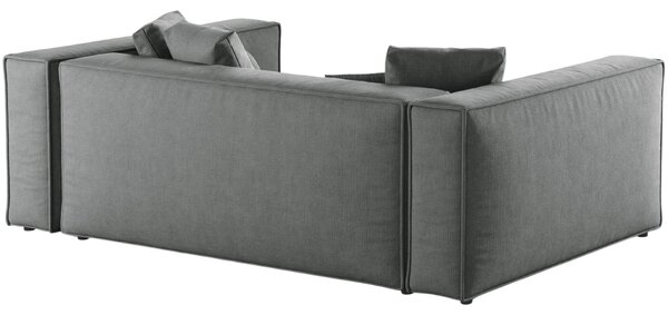 -25 % Dny MOMENTI– Cosmopolitan Design Šedá trojmístná pohovka Aveiro 220 cm