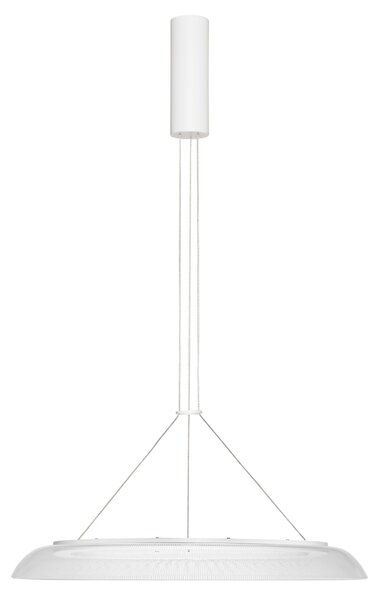 -25 % Dny MOMENTI– Nova Luce Bílé závěsné LED světlo Mantle 60 cm