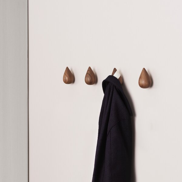 Normann Copenhagen designové nástěnné věšáky Dropit Hooks Small