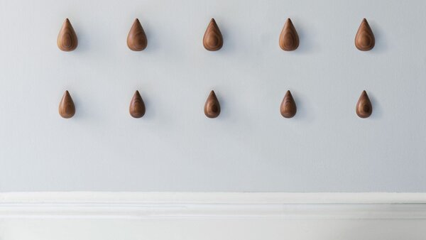 Normann Copenhagen designové nástěnné věšáky Dropit Hooks Small