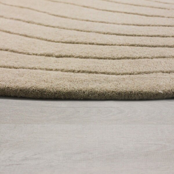 Béžový vlněný koberec 160x230 cm Puddle Wool – Flair Rugs