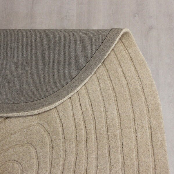 Béžový vlněný koberec 160x230 cm Puddle Wool – Flair Rugs