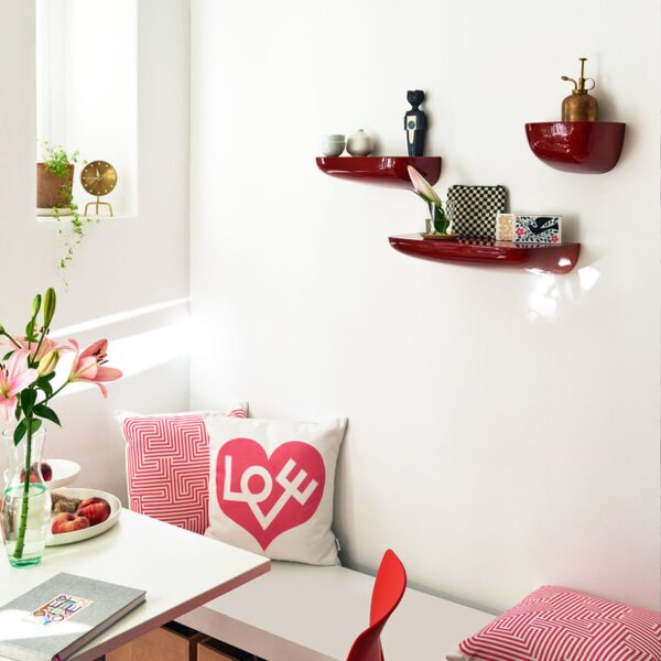 Vitra designové nástěnné police Corniches Small