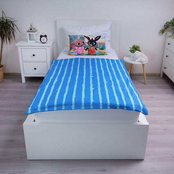 Bavlněné dětské povlečení do postýlky 100x135 cm Bing Bunny "Tower" – Jerry Fabrics