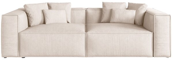-25 % Dny MOMENTI– Cosmopolitan Design Béžová čtyřmístná pohovka Aveiro 236 cm