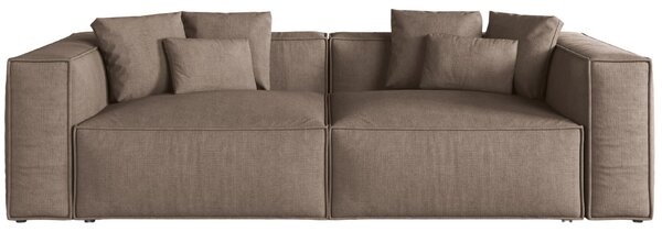 -25 % Dny MOMENTI– Cosmopolitan Design Hnědá čtyřmístná pohovka Aveiro 236 cm