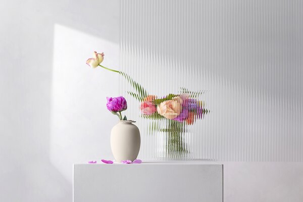 Northern designové vázy Brim Vase Small (výška 18 cm)