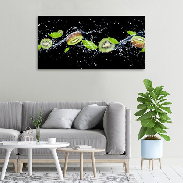 Foto obraz na plátně do obýváku Kiwi a voda oc-51417101