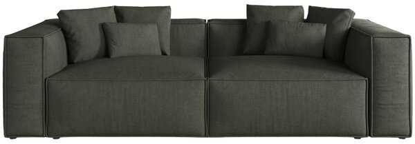 -25 % Dny MOMENTI– Cosmopolitan Design Tmavě zelená čtyřmístná pohovka Aveiro 236 cm
