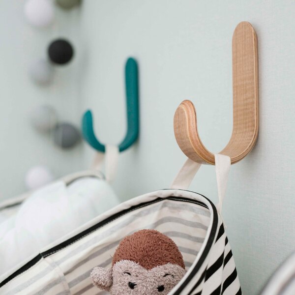 Normann Copenhagen designové nástěnné věšáky Curve Hooks