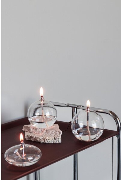 Skleněná olejová lampa (výška 10 cm) Aura – Mette Ditmer Denmark