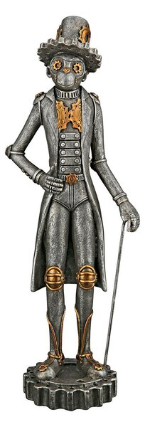 Dekorační soška Steampunk Stojící Opice 35 cm VÝPRODEJ